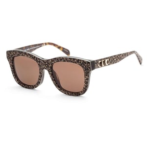 Gafas de sol de acetato dorado