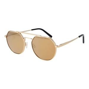 Gafas de sol de metal dorado