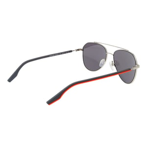 Gafas de sol de goma plateadas