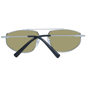 Gafas de sol de metal plateado