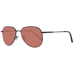 Gafas de sol negras metalizadas