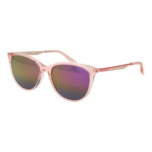 Gafas de sol metálicas rosas