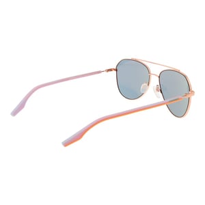Gafas de sol de goma en oro rosa