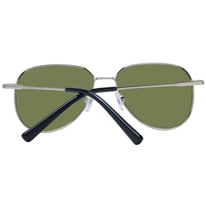 Gafas de sol de metal dorado