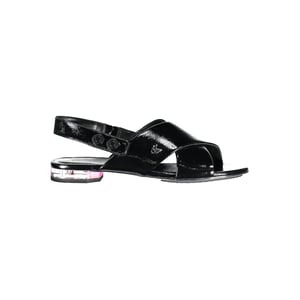 Sandalias con tira cruzada y tacón tipo slingback