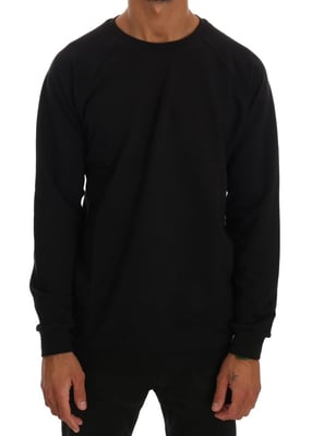 Sudadera de cuello redondo con mangas raglán
