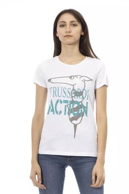 Camiseta de manga corta casual con gráfico de Greyhound