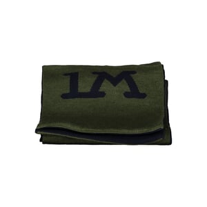 Bufanda de poliéster verde