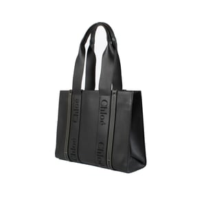 Bolso Tote de Cuero Mediano Woody de Chloe