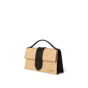 Jacquemus Le Grand Bambino Bolsa de Rafía