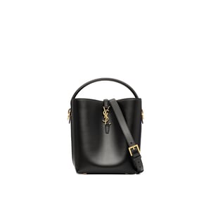 Saint Laurent El 37 Bolso Pequeño de Cuero Tipo Bucket
