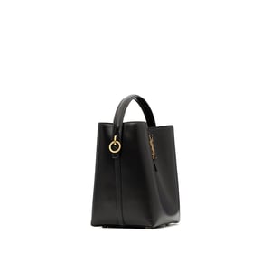 Saint Laurent El 37 Bolso Pequeño de Cuero Tipo Bucket