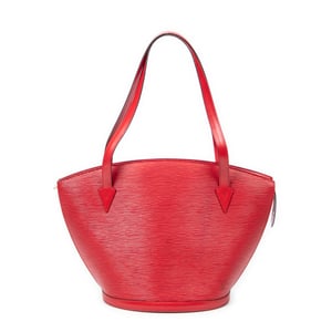 Louis Vuitton St-Jacques Shopping GM en Red Cuero de ternero