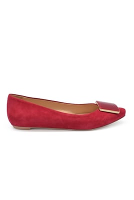 Tod’s Bailarinas en ante Rosa