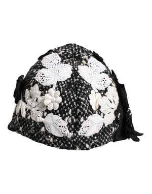 Sombrero de Tweed Bordado