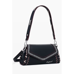 Bolso de Mano para Mujeres Desigual de Polietileno Negro