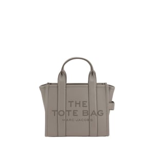 Bolso de mano de cuero de ternera gris Bos Taurus