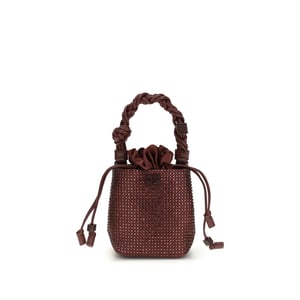 Bolso de Mano de Poliéster Reciclado Burdeos