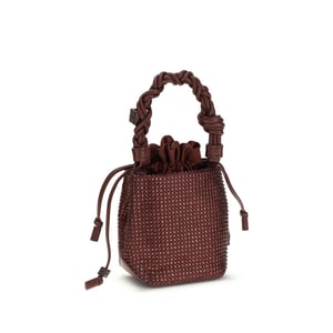 Bolso de Mano de Poliéster Reciclado Burdeos