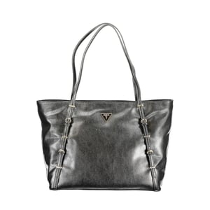 Bolso de mano de polietileno negro