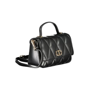Bolso de mano de polietileno negro