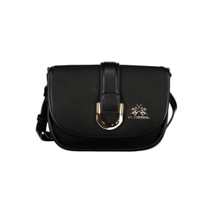 Bolso de mano de polietileno negro