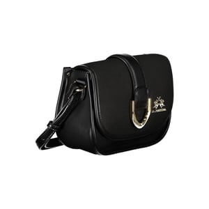 Bolso de mano de polietileno negro