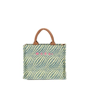 Bolso de Tela Multicolor con Asa