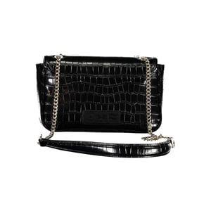 Bolso de mano de polietileno negro La Martina
