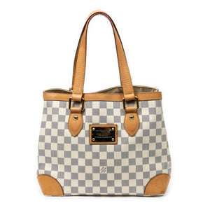 Louis Vuitton Hampstead PM en Marfil Lienzo recubierto