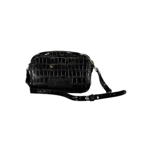 Bolso de mano de polietileno negro La Martina