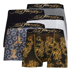 Paquete de 5 Calzoncillos de Algodón Transpirables para Hombre - Colección Carno