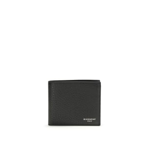 Billetera de Cuero de Ternera Negra Bos Taurus