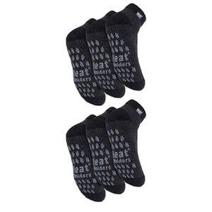 6 Pares de Calcetines Térmicos para Hombre Antideslizantes de Dobla 2.3 TOG con Corte Bajo