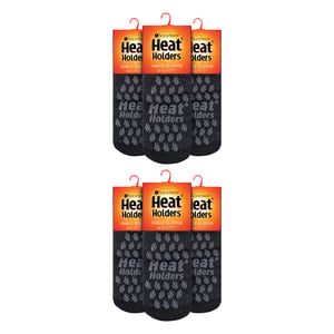 6 Pares de Calcetines Térmicos para Hombre Antideslizantes de Dobla 2.3 TOG con Corte Bajo