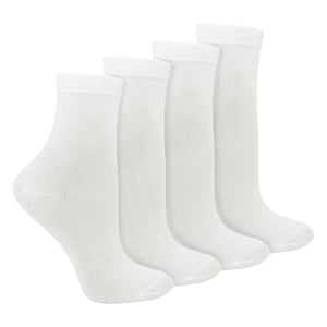 4 Pares de Calcetines Sensitivos de Algodón Orgánico para Niños - Calcetines Sin Costuras para Niños y Niñas