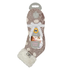 Calcetines de cama suaves y esponjosos para mujeres con parte superior de plumas