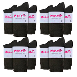 24 Pares de Calcetines de Vestir de Algodón Rico para Dama