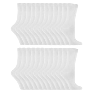 24 Pares de Calcetines Largos de Algodón para Dama