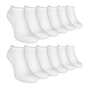 Calcetines Deportivos de Bambú y Algodón para Hombre - 12 Pares