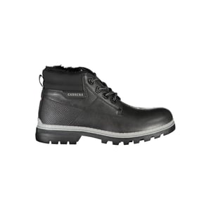 Botas de tobillo para hombre de cuero sintético negro Ca25370
