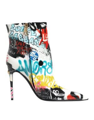 Botines Graffitiprint Estilo Dg