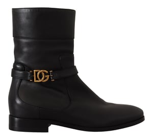 Botas de Cuero Dg con Hebilla