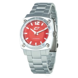 Reloj de Dial Rojo Chronotech Chcc7079m05mac