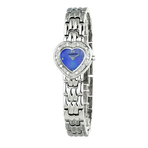 Reloj en Forma de Corazón con Banda de Metal Plata Ct2027l21ac
