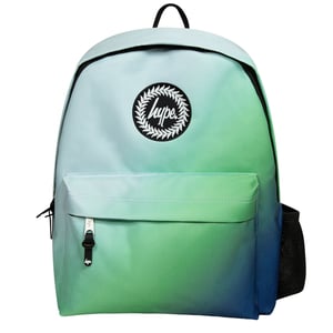 Mochila Verde Hype Fade para Niños