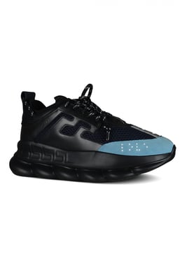 Versace Sneakers Chain Reaction Negro