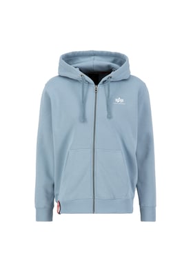 Basic Small Logo Zip Hoodie