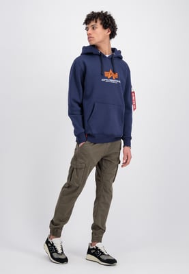 Basic Big Logo Rubber Hoodie