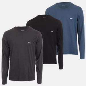 Camisetas interiores para hombre Boss Classic Pack de 3 con logo en varios colores